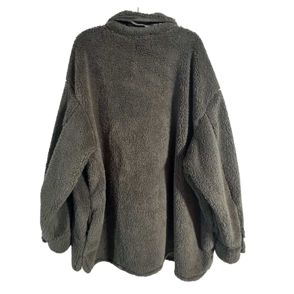 Maurices Sherpa Teddy Jacket 4X Plus Size NWT Coz… - image 2